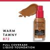 Covergirl Outlast Extreme Wear 3-in-1 Full Coverage Liquid Foundation, SPF 18 Sunscreen, Fair Ivory, 1 Fl. Oz.(Warm Tawny)