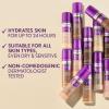 Covergirl Simply Ageless Skin Perfector Essence Foundation, 75 Rich-Deep, Tinted Skincare Makeup Hybrid, Sheer Tint, Radiant Finish, Glowy Finish, Vegan Formula, 1.0oz(Bundle: 70 Rich + Blending Brush)