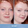 Covergirl Simply Ageless Skin Perfector Essence Foundation, 75 Rich-Deep, Tinted Skincare Makeup Hybrid, Sheer Tint, Radiant Finish, Glowy Finish, Vegan Formula, 1.0oz(10 Fair)