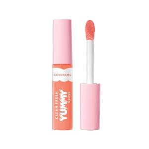COVERGIRL Clean Fresh Yummy Gloss – Lip Gloss, Sheer, Natural Scents, Vegan Formula – Peach Out!(250 Peach Out)