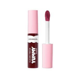 COVERGIRL Clean Fresh Yummy Gloss – Lip Gloss, Sheer, Natural Scents, Vegan Formula – Peach Out!(300 Acai You Later)