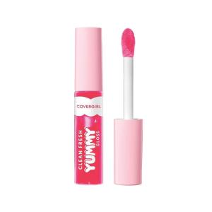 COVERGIRL Clean Fresh Yummy Gloss – Lip Gloss, Sheer, Natural Scents, Vegan Formula – Peach Out!(450 But First A Cosmo)