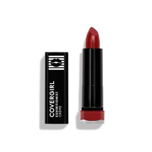 COVERGIRL Exhibitionist Lipstick Cream, Sweetheart Blush 390, Lipstick Tube 0.12 OZ (Pack of 1)(Burnt Red Pepper)