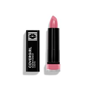 COVERGIRL Exhibitionist Lipstick Cream, Sweetheart Blush 390, Lipstick Tube 0.12 OZ (Pack of 1)(Pink Sherbet)