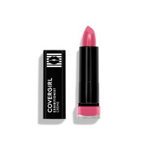 COVERGIRL Exhibitionist Lipstick Cream, Sweetheart Blush 390, Lipstick Tube 0.12 OZ (Pack of 1)(Rose Paradise)