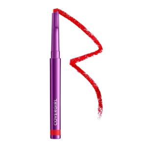 COVERGIRL Simply Ageless Lip Flip Liner, Brilliant Coral, Pack of 1(Devoted Red)