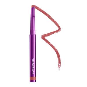 COVERGIRL Simply Ageless Lip Flip Liner, Brilliant Coral, Pack of 1(Elegant Nude)