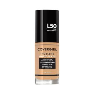 COVERGIRL TruBlend Matte Made Liquid Foundation, Cappuccino , 1 Fl Oz (Pack of 1)(FAIR BEIGE)