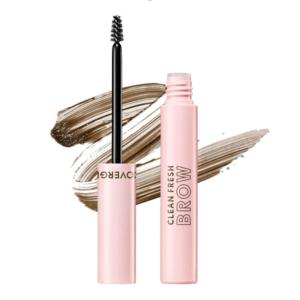CoverGirl Clean Fresh Brow, 600 Dark Brown, Eyebrow Gel, Long-Lasting, Vegan Formula, Natural Looking, Easy to Apply, Doesn’t Smudge, 0.18oz(500 Medium Brown)