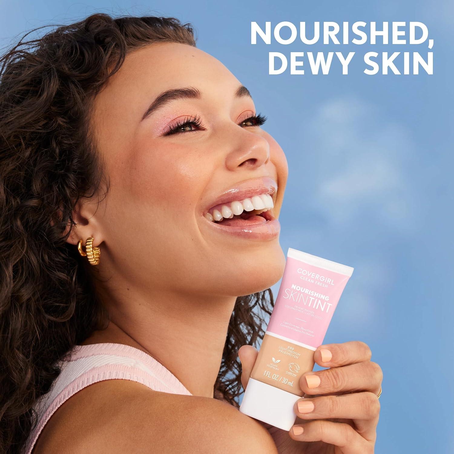 imageCOVERGIRL Clean Fresh Skin Milk Foundation RichDeep 1 Count550 LightMedium