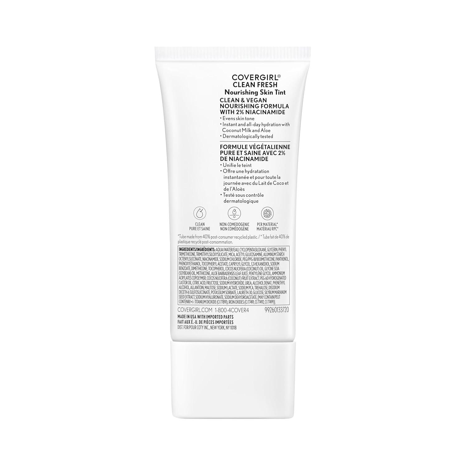 imageCOVERGIRL Clean Fresh Skin Milk Foundation RichDeep 1 Count550 LightMedium