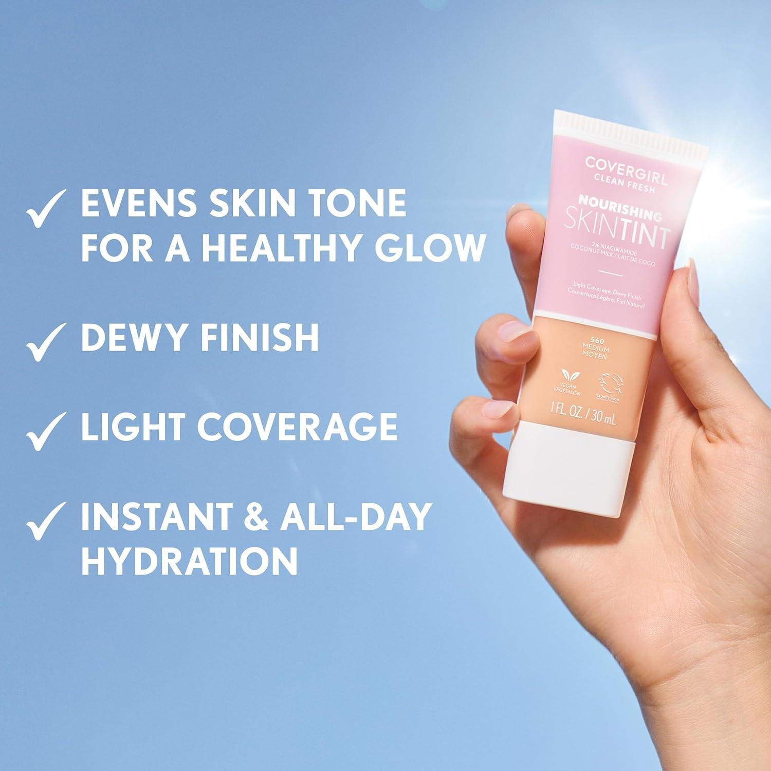 imageCOVERGIRL Clean Fresh Skin Milk Foundation RichDeep 1 Count560 Medium