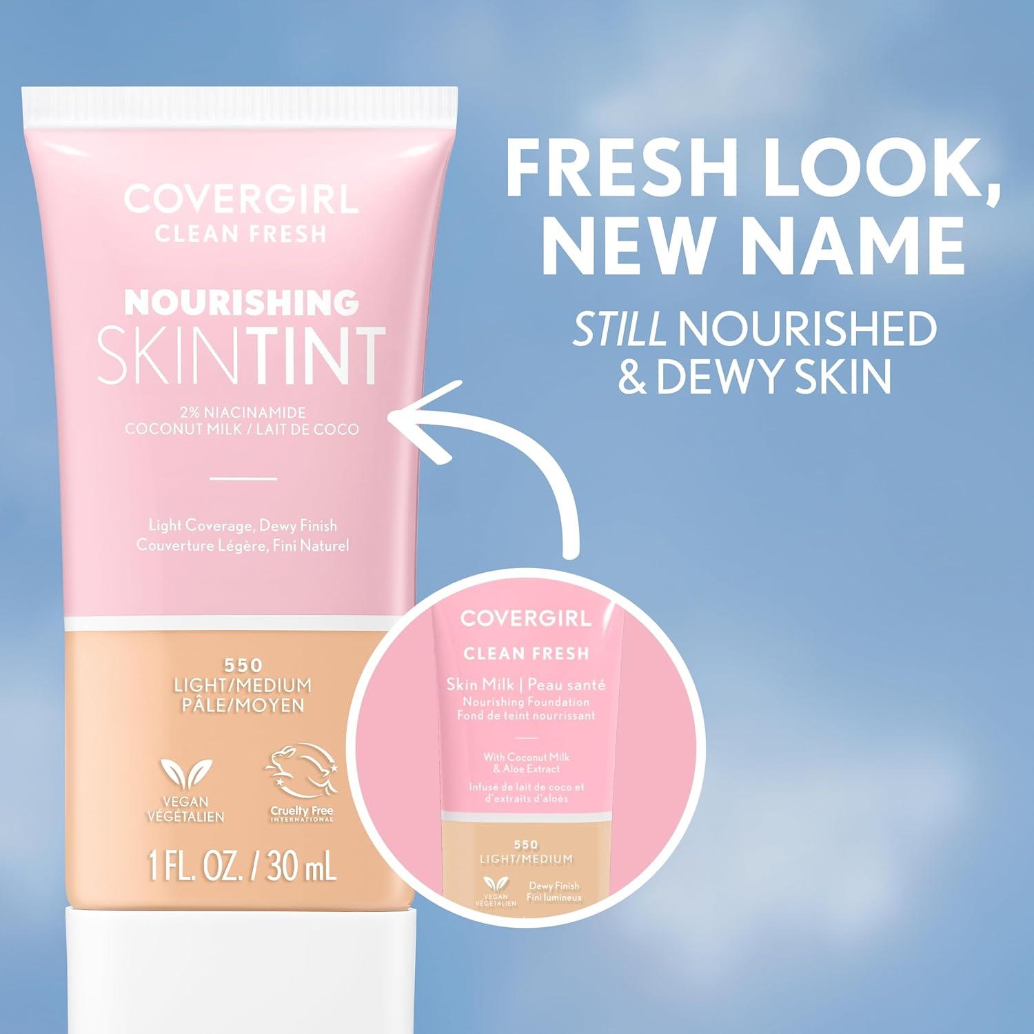 imageCOVERGIRL Clean Fresh Skin Milk Foundation RichDeep 1 Count560 Medium