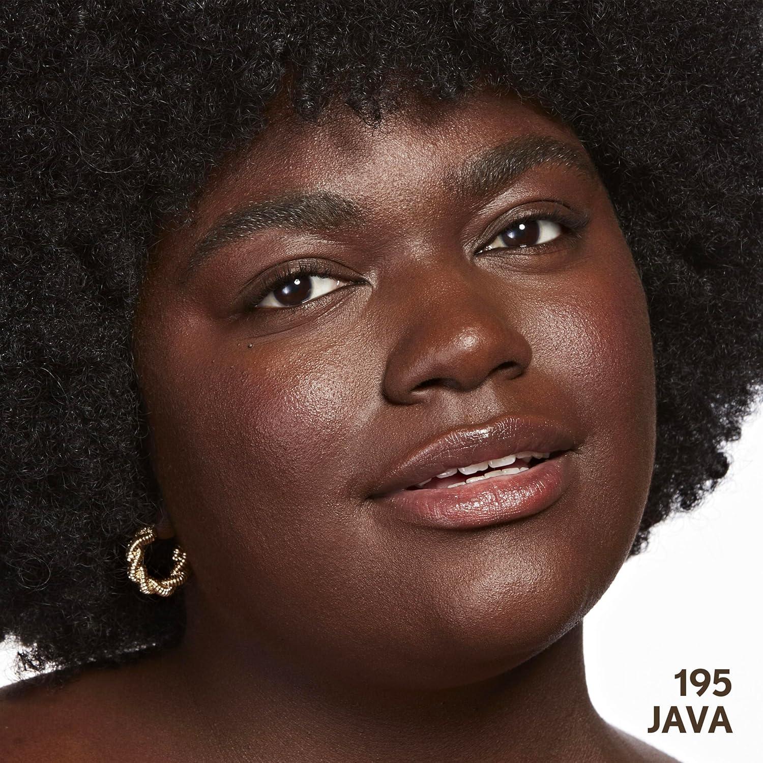 imageCOVERGIRL Clean Invisible Foundation Makeup Dewy amp Glowy Natural Finish Buildable Coverage SkinLike Smooth Look Vegan Java 1ozJava