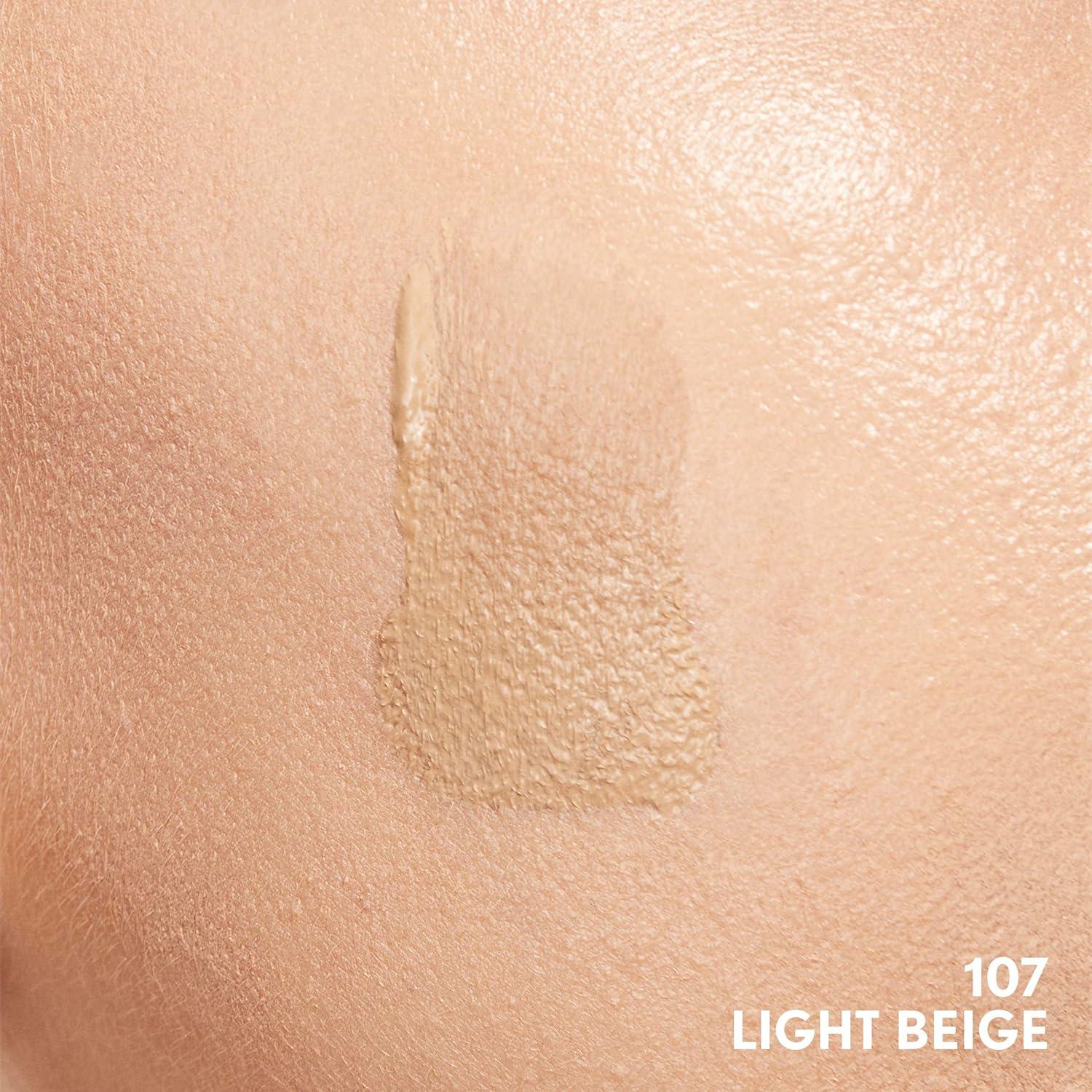 imageCOVERGIRL Clean Invisible Foundation Makeup Dewy amp Glowy Natural Finish Buildable Coverage SkinLike Smooth Look Vegan Java 1ozLight Beige