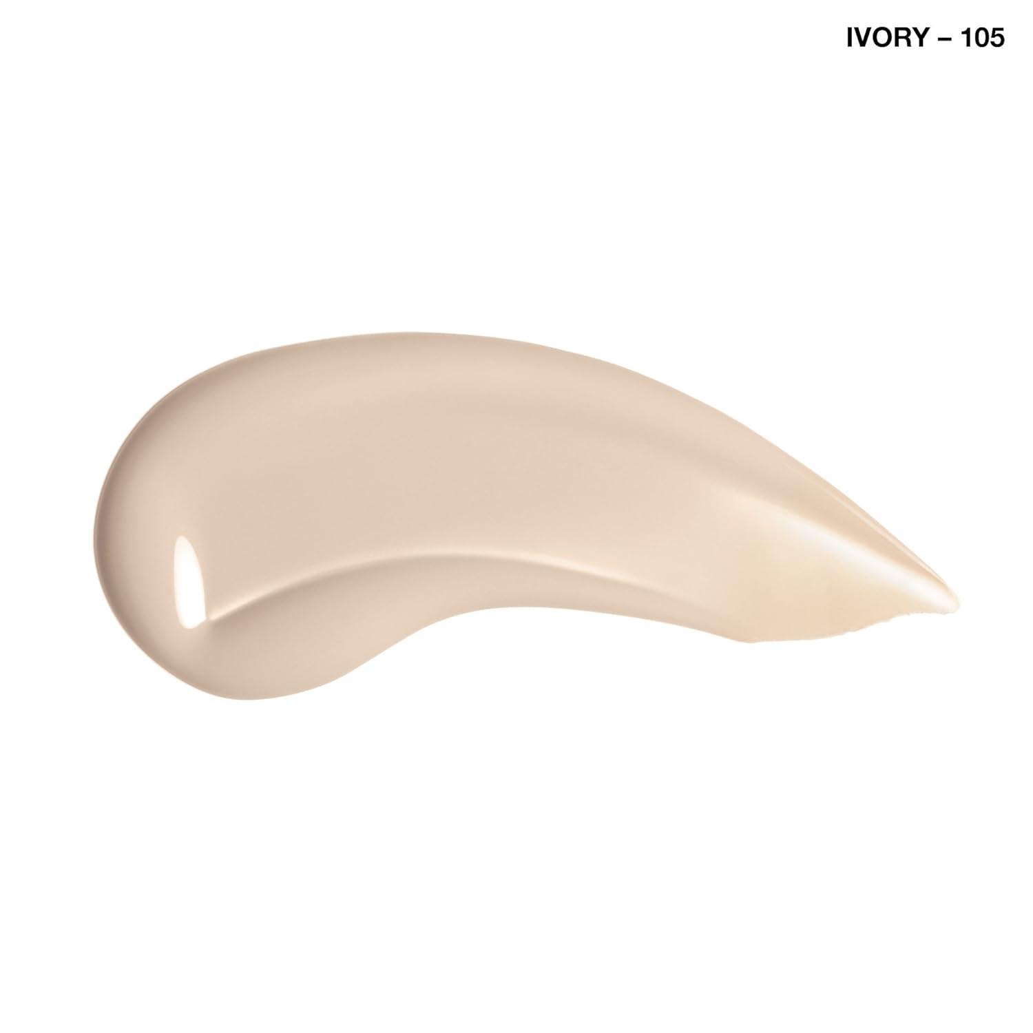 imageCOVERGIRL Clean Normal Skin Foundation Packaging May Vary 125 BUFF BEIGE 1 Fl Oz Pack of 1105 IVORY