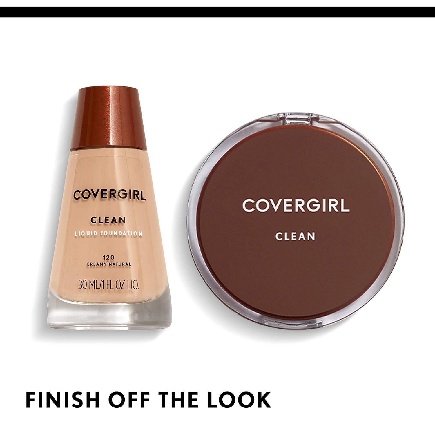 imageCOVERGIRL Clean Normal Skin Foundation Packaging May Vary 125 BUFF BEIGE 1 Fl Oz Pack of 1165 TAWNY
