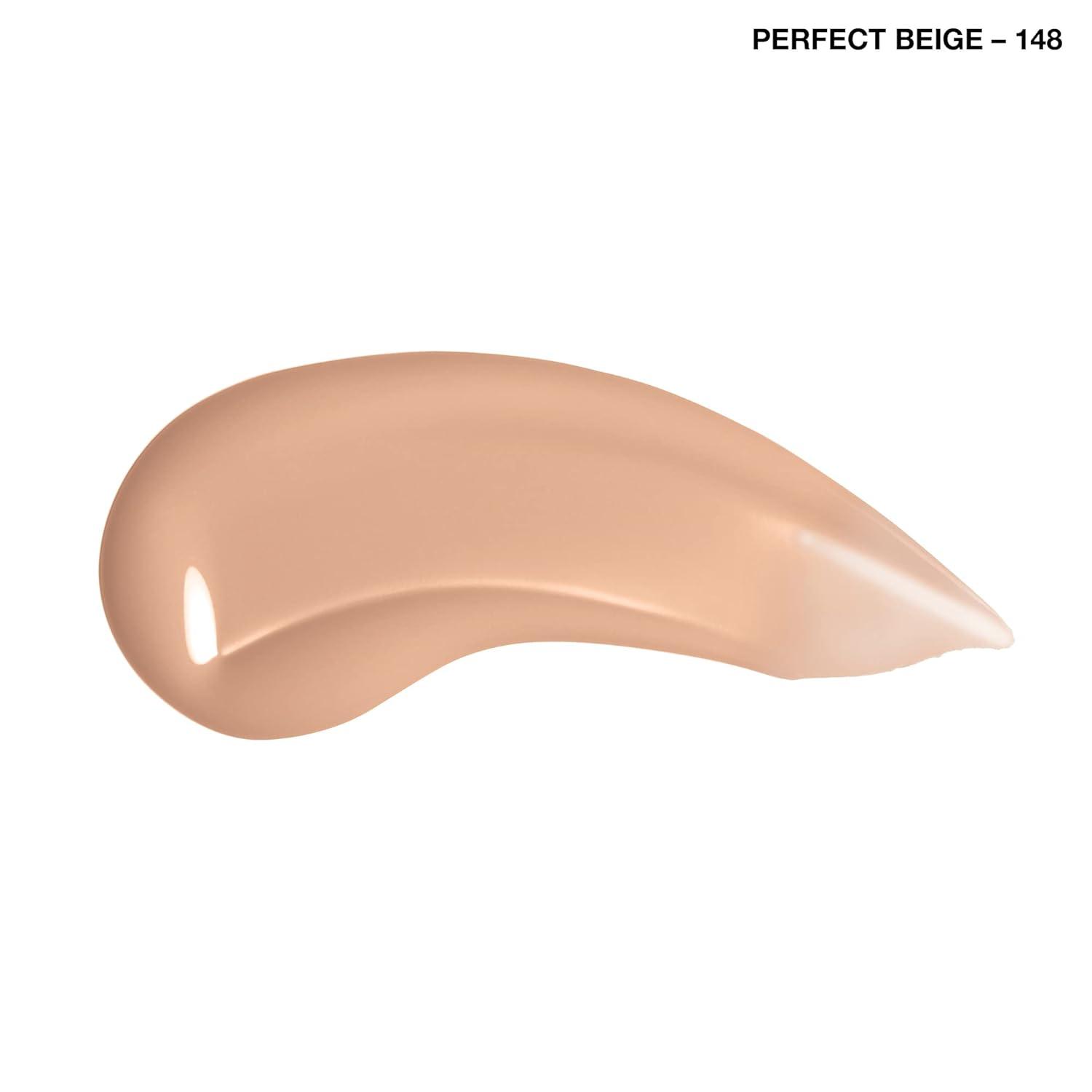 imageCOVERGIRL Clean Normal Skin Foundation Packaging May Vary 125 BUFF BEIGE 1 Fl Oz Pack of 1Perfect Beige 148