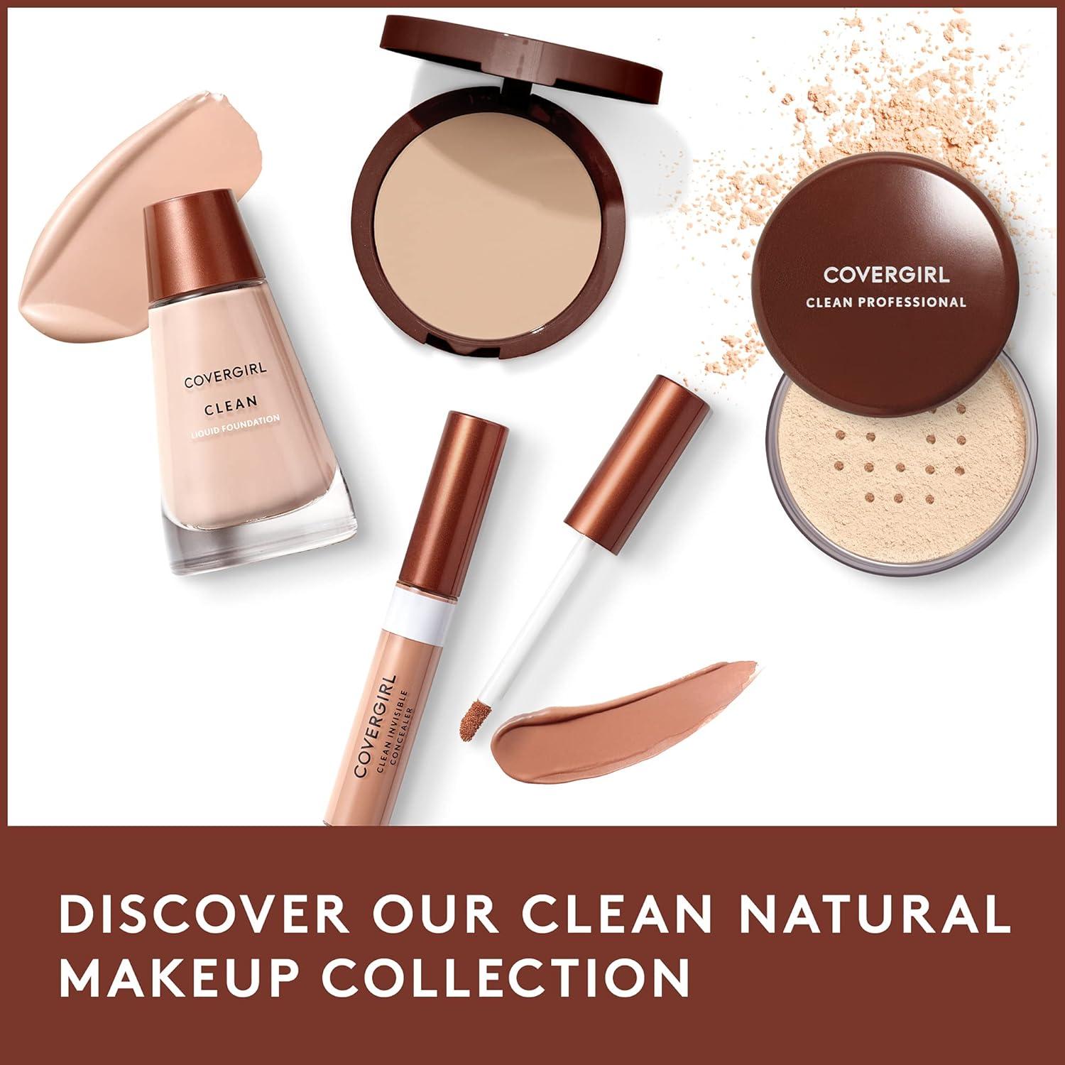 imageCOVERGIRL Clean Normal Skin Foundation Packaging May Vary 125 BUFF BEIGE 1 Fl Oz Pack of 1Perfect Beige 148