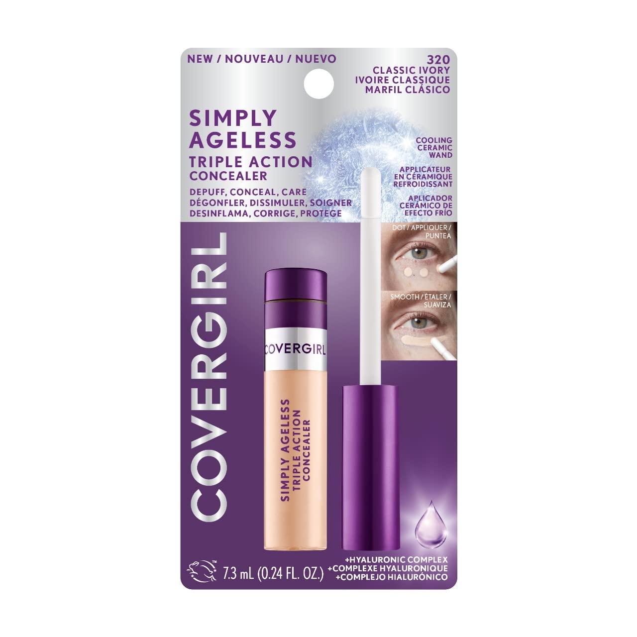 imageCOVERGIRL Simply Ageless Triple Action Concealer Ivory Pack of 1Classic Ivory