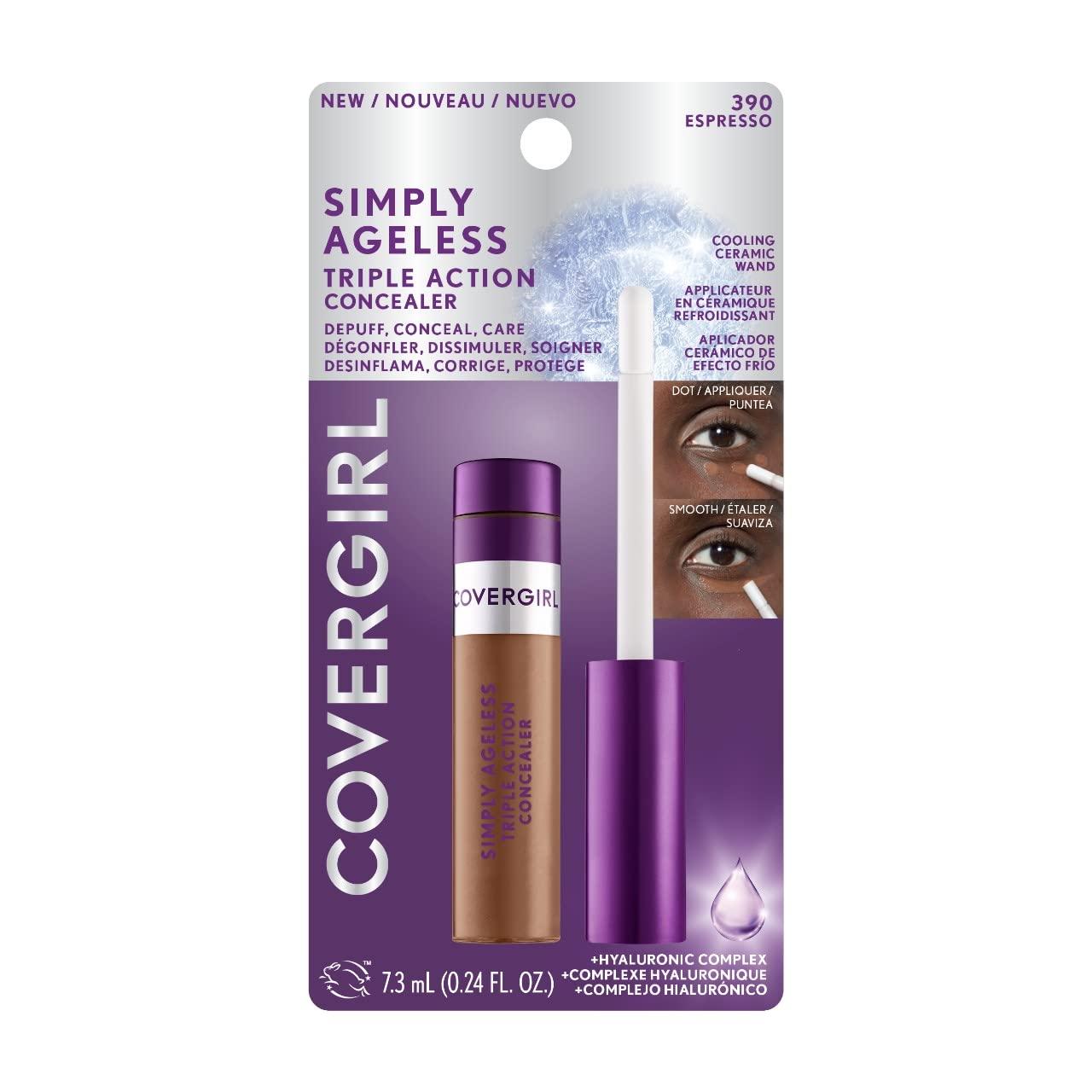 imageCOVERGIRL Simply Ageless Triple Action Concealer Ivory Pack of 1Espresso
