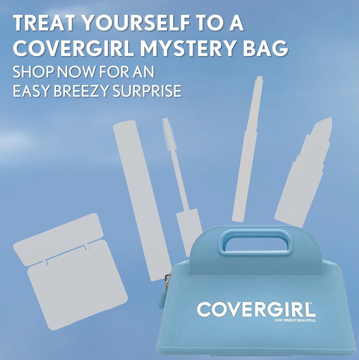 imageCoverGirl Glam Beauty Mystery Bag Stocking Stuffer Gifts Exclusive CoverGirl Makeup Bag 4 Full Size ProductsMakeup Essentials