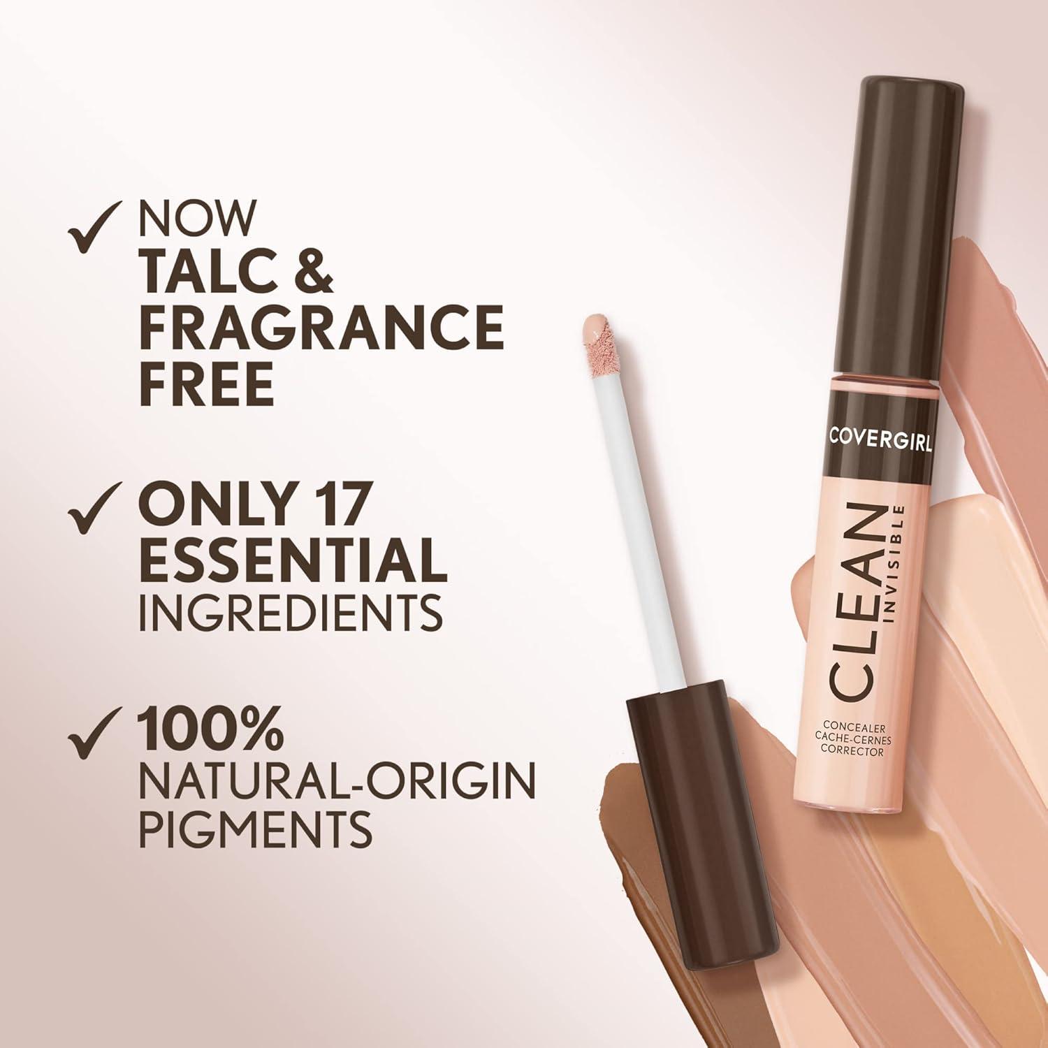 imageCovergirl Clean Invisible Concealer Lightweight Hydrating Vegan Formula Classic Beige 130 023ozGolden Caramel