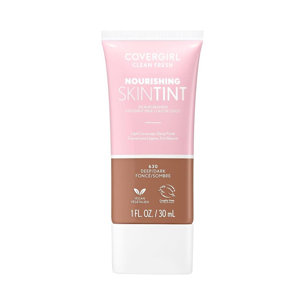 imageCOVERGIRL Clean Fresh Skin Milk Foundation RichDeep 1 Count620 DeepDark