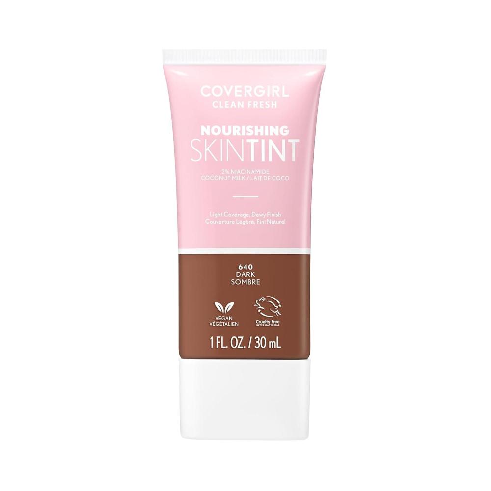 imageCOVERGIRL Clean Fresh Skin Milk Foundation RichDeep 1 Count640 Dark