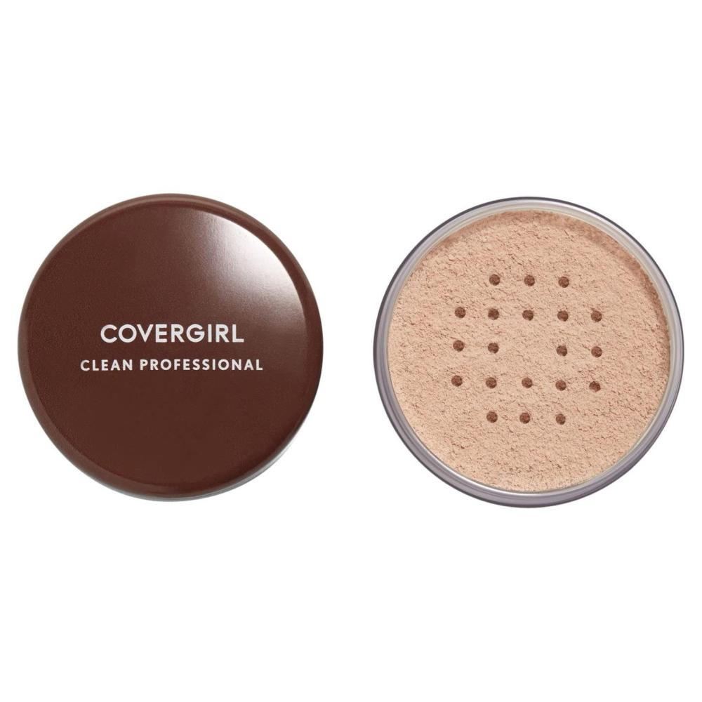 imageCOVERGIRL Professional Loose Finishing Powder Translucent Light Tone Sets Makeup Controls Shine Wont Clog Pores 07 Ounce Packaging May Vary110 Translucent Light