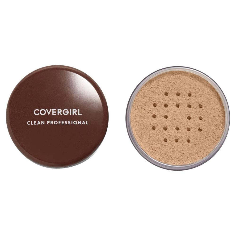 imageCOVERGIRL Professional Loose Finishing Powder Translucent Light Tone Sets Makeup Controls Shine Wont Clog Pores 07 Ounce Packaging May VaryTranslucent Medium