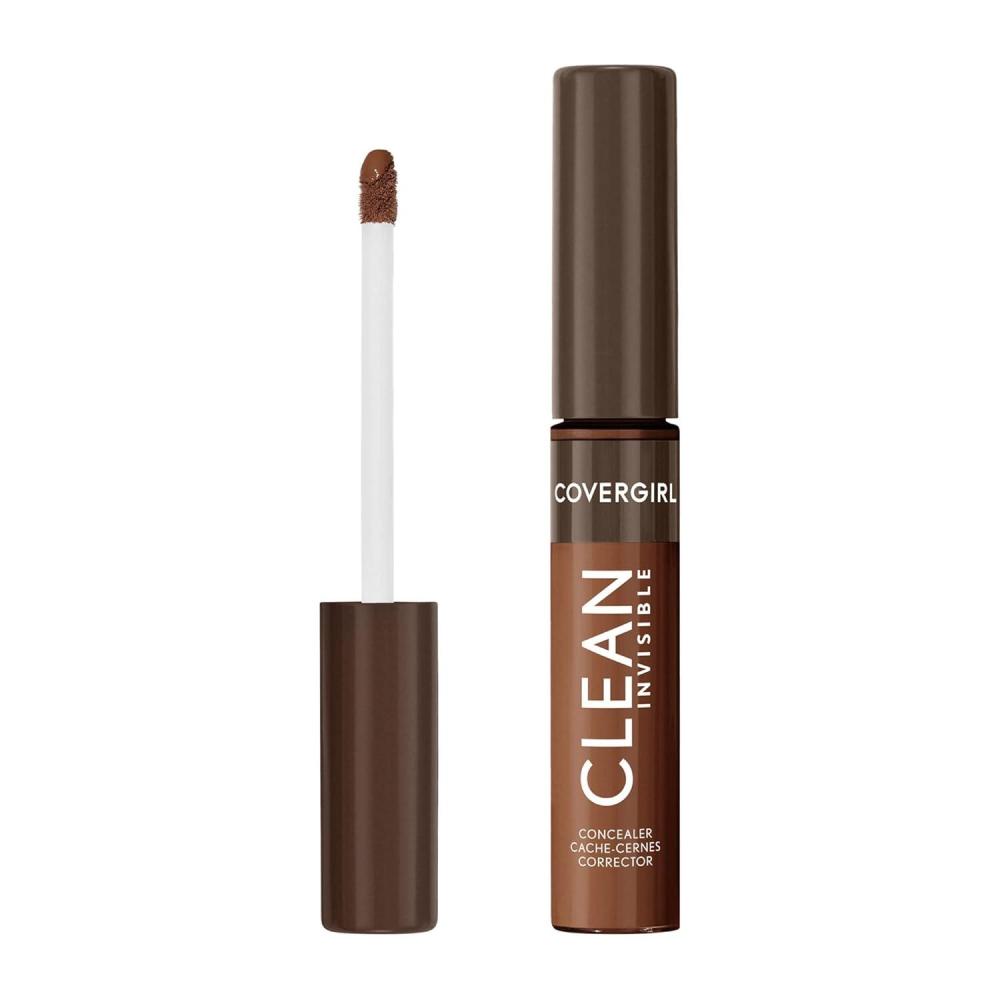 imageCovergirl Clean Invisible Concealer Lightweight Hydrating Vegan Formula Classic Beige 130 023ozDeep Bronze
