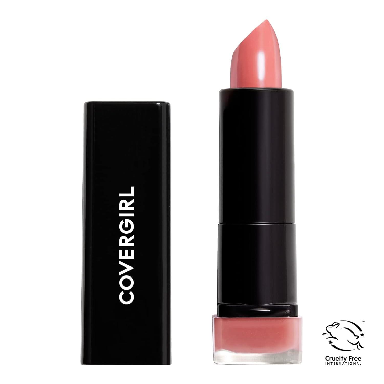 imageCOVERGIRL Exhibitionist Lipstick Cream Decadent Peach Lipstick Tube OZ 012 Oz