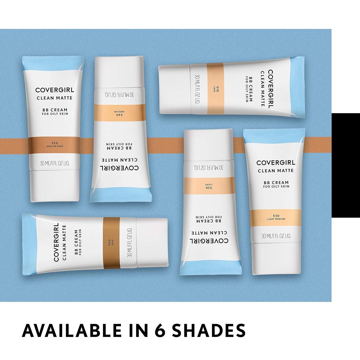 imageCOVERGIRL OilFree Matte Cream Foundation Fair 1 ozDeep 560
