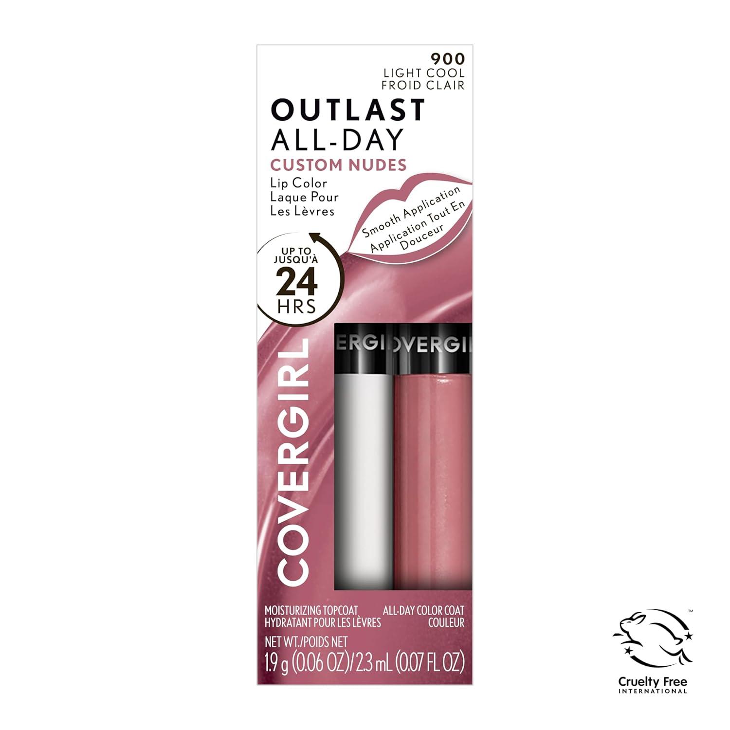 imageCOVERGIRL Outlast AllDay Lip Color Custom Nudes Light CoolLIGHT COOL