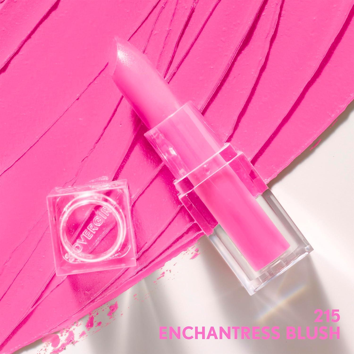 imageCoverGirl Clean Lip Color Snow Blanket Satin Finish Squalane Avocado amp Aloe CarmineFree NonDrying 012ozEnchantress Blush