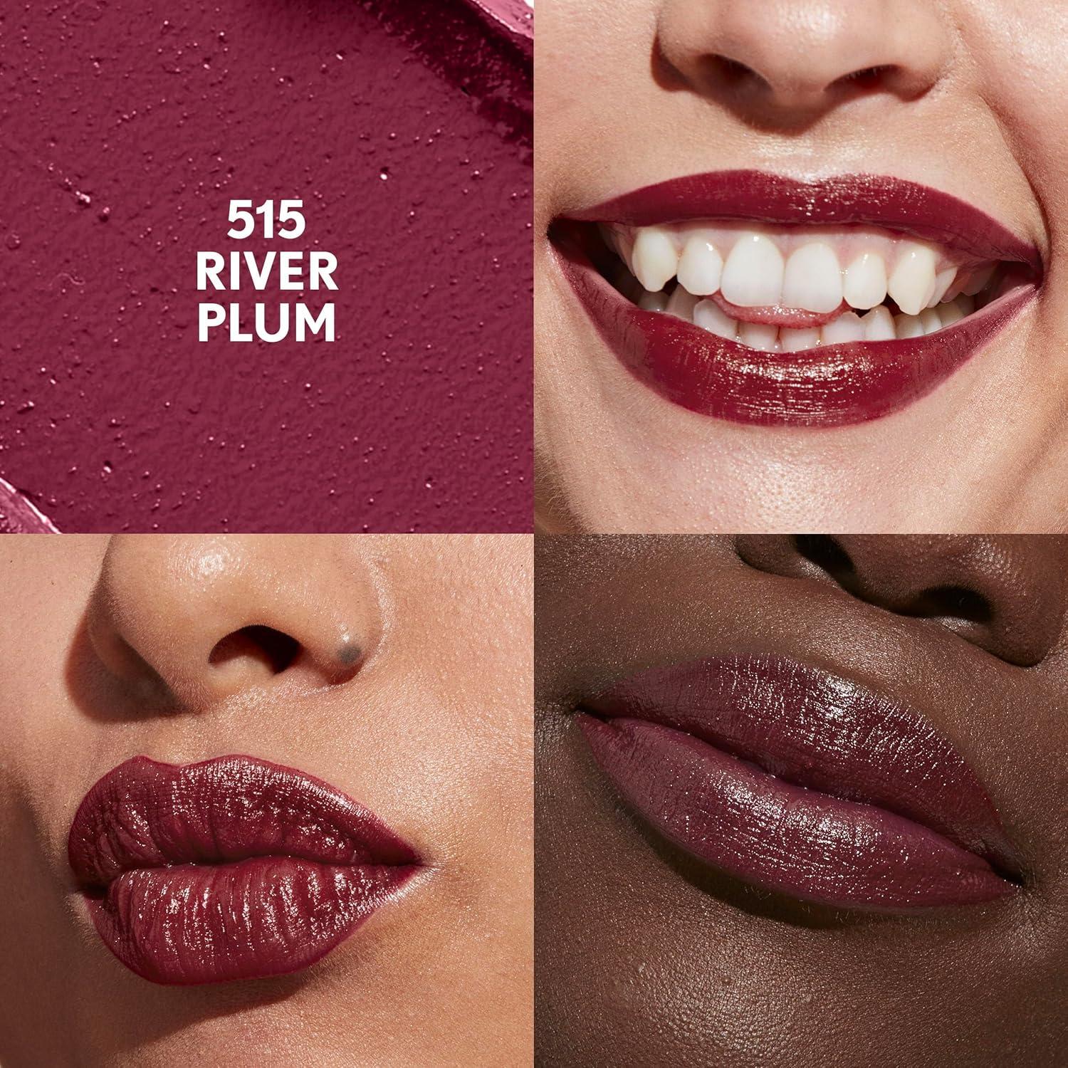 imageCoverGirl Clean Lip Color Snow Blanket Satin Finish Squalane Avocado amp Aloe CarmineFree NonDrying 012ozRiver Plum