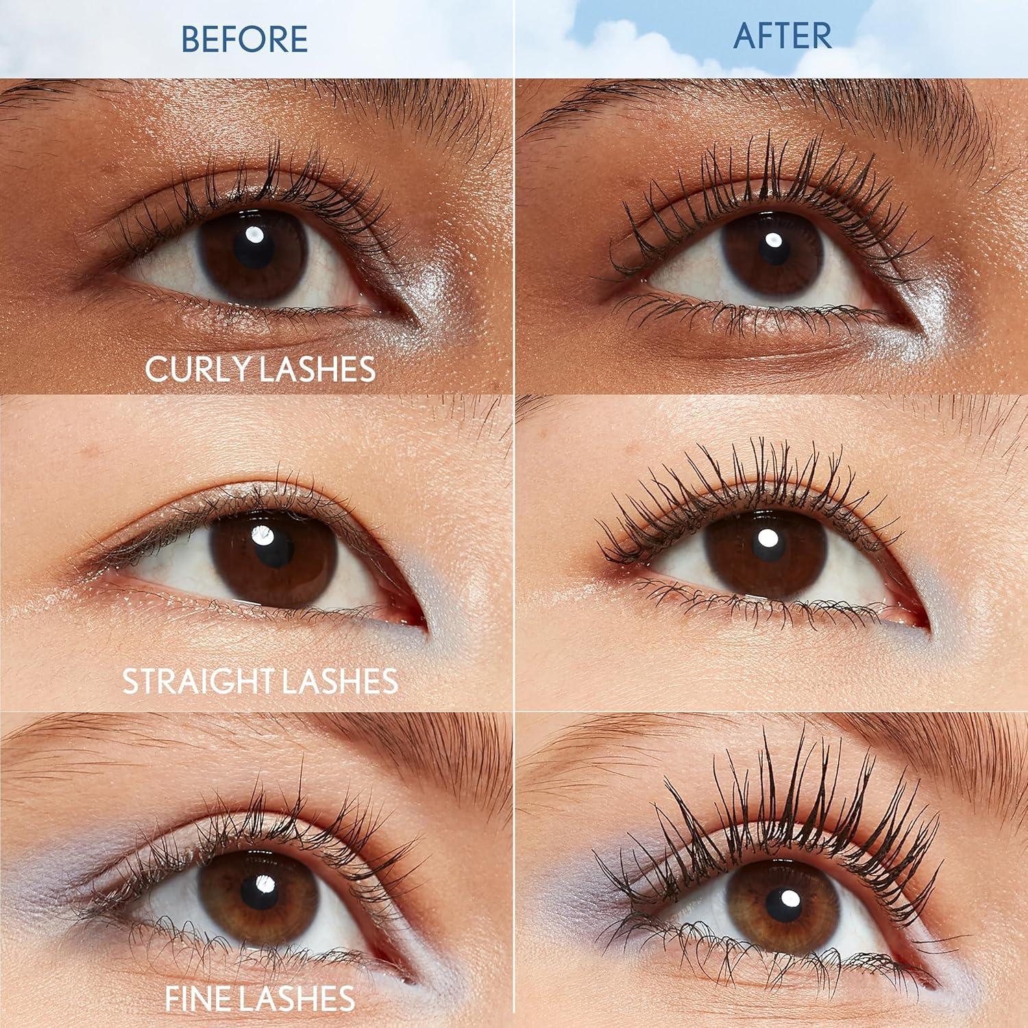 imageCoverGirl Lash Blast Supercloud 800 Super Black Mascara LongLasting No Clump or Smudge Doesnt Flake Vegan 033oz815 Brown