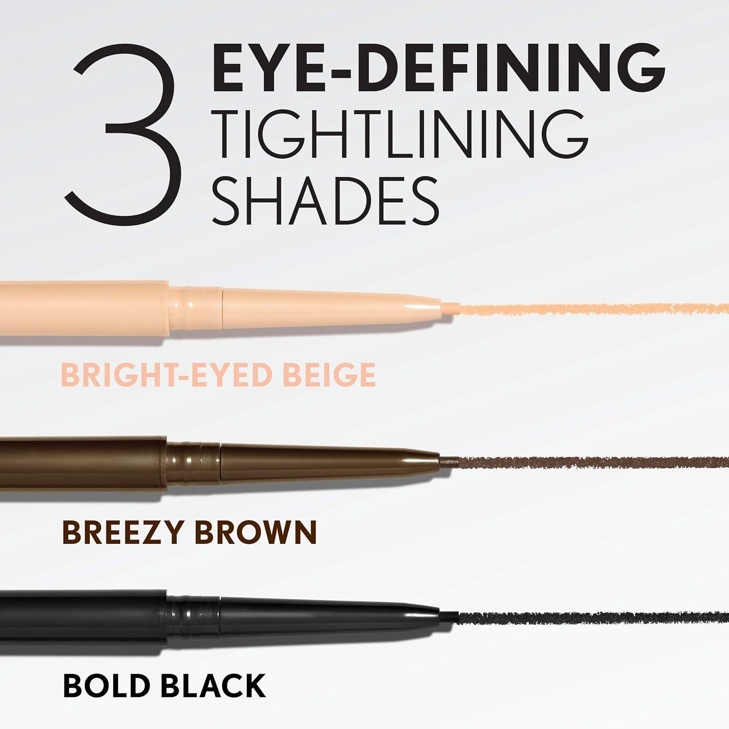 imageCoverGirl Perfect Point Plus Lashline Bold Black Micro Eye Pencil UltraPrecise 15 Millimeter Tip Creamy Gel Formula Clean amp Vegan TalcFree Waterproof 0002oz200 Bold Black