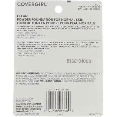 imageCoverGirl Simply Powder Foundation Creamy Natural 520 041 oz Pack of 2