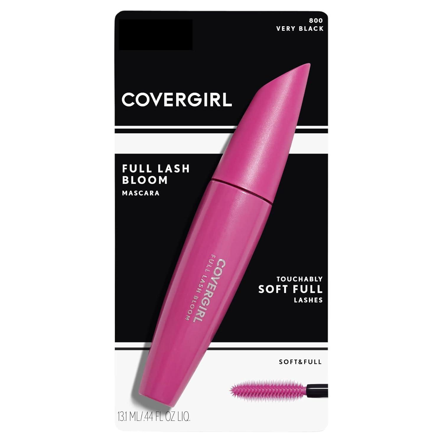 imageCovergirl Lash Blast Full Lash Bloom Mascara Very Black amp Perfect Point Plus Eyeliner Pencil Black Onyx Pack of 1800 Very Black