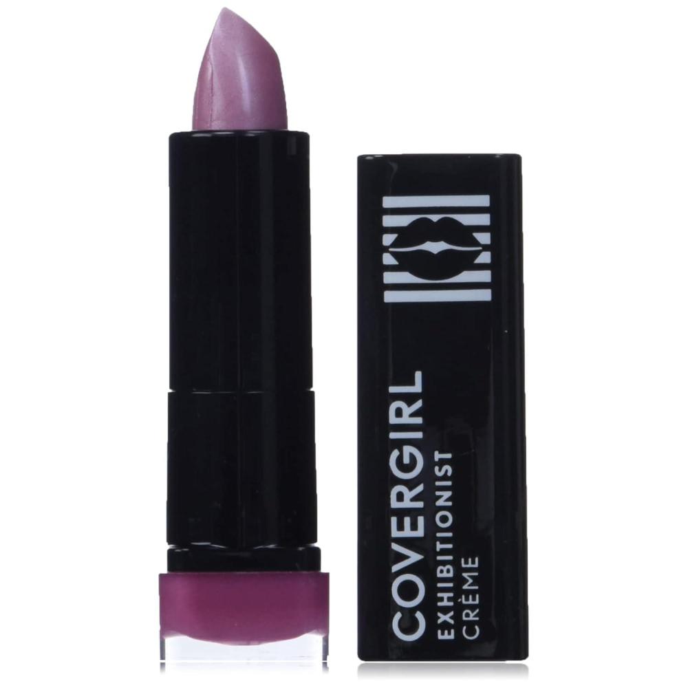 imageCOVERGIRL Exhibitionist Lipstick Cream Verve Violet 370 Lipstick Tube 0123 OZ 35 g