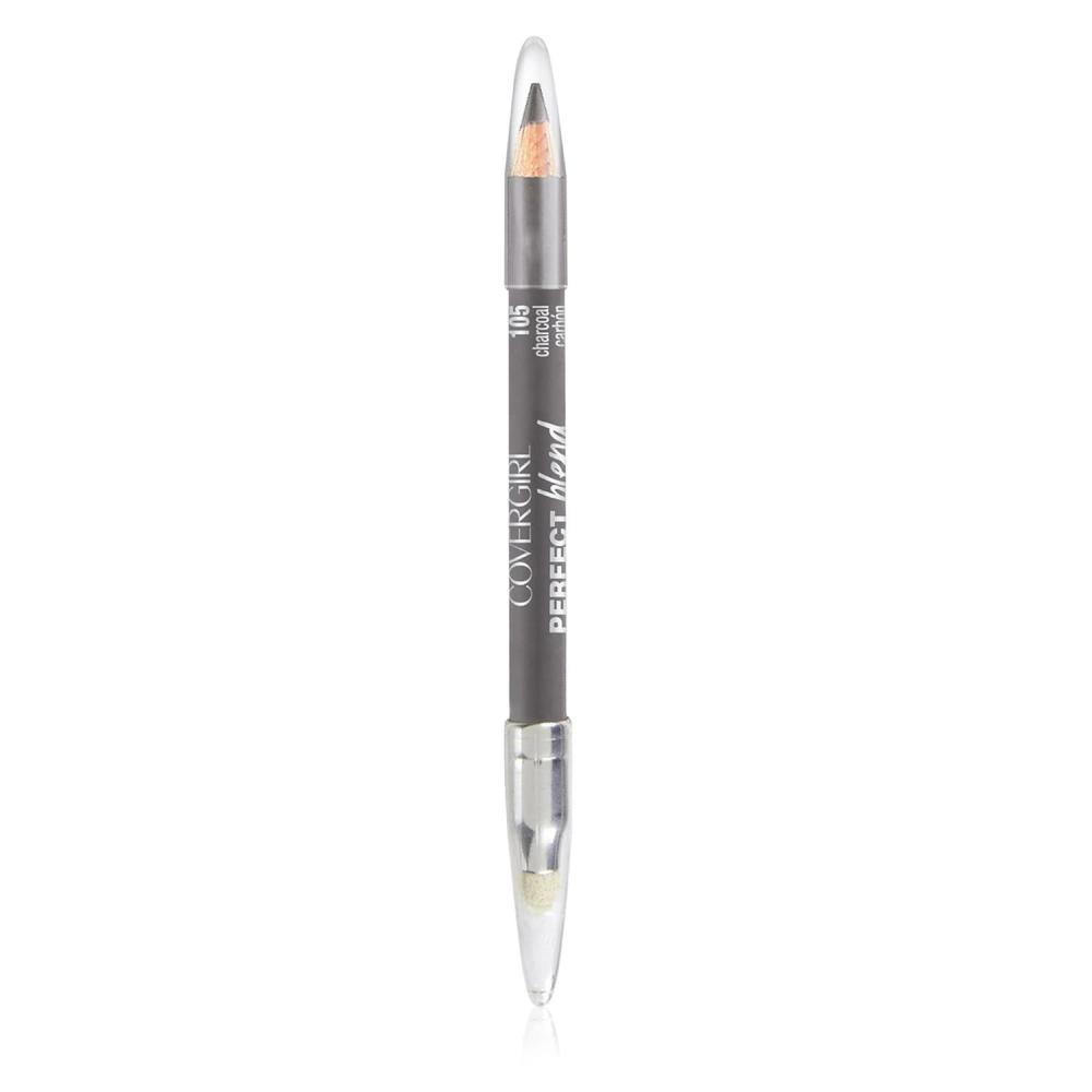imageCOVERGIRL Perfect Blend Eyeliner Pencil Black Brown 1 Count 03 Oz Eyeliner Pencil with Blending Tip For Precise or Smudged Look Packaging May VaryCharcoal