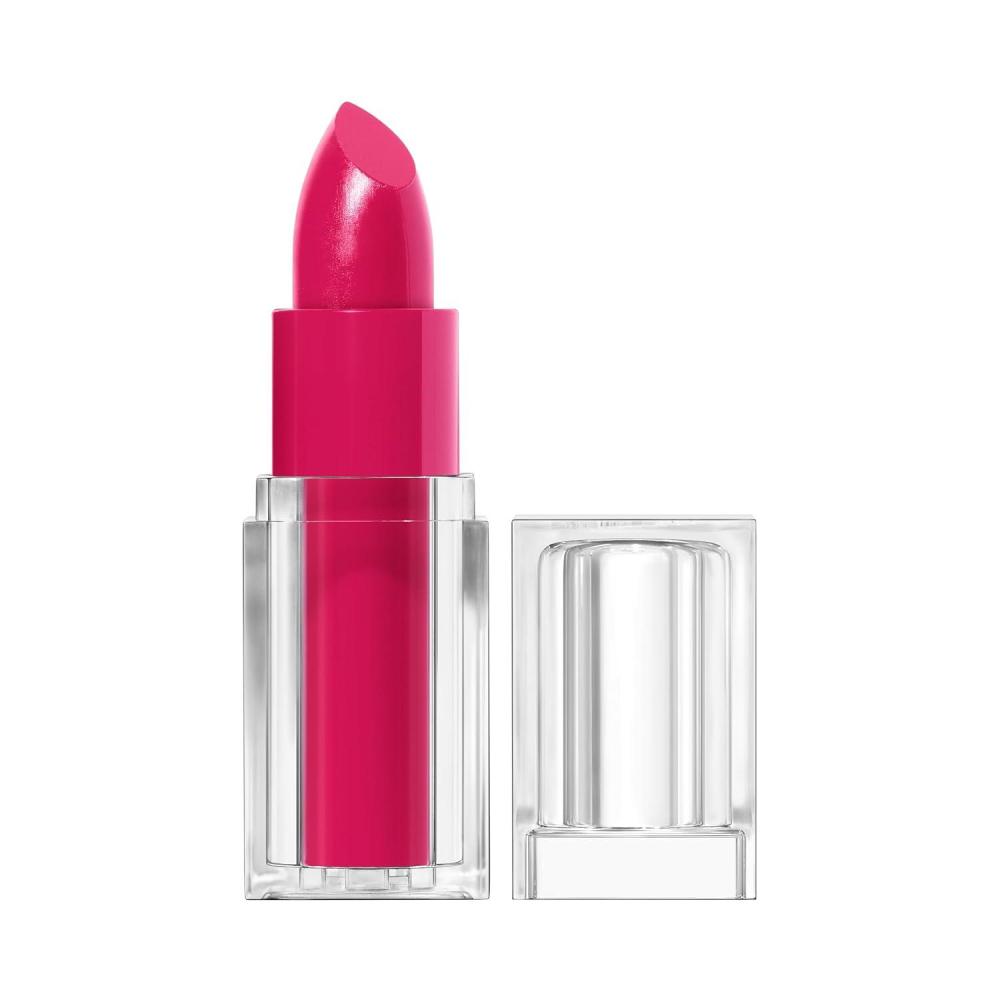 imageCoverGirl Clean Lip Color Snow Blanket Satin Finish Squalane Avocado amp Aloe CarmineFree NonDrying 012ozFree Spirit