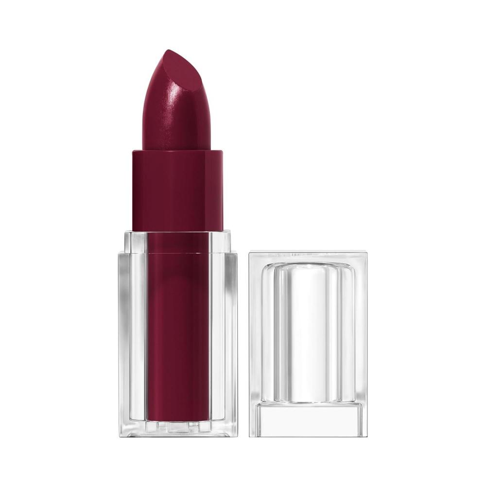 imageCoverGirl Clean Lip Color Snow Blanket Satin Finish Squalane Avocado amp Aloe CarmineFree NonDrying 012ozMulberry