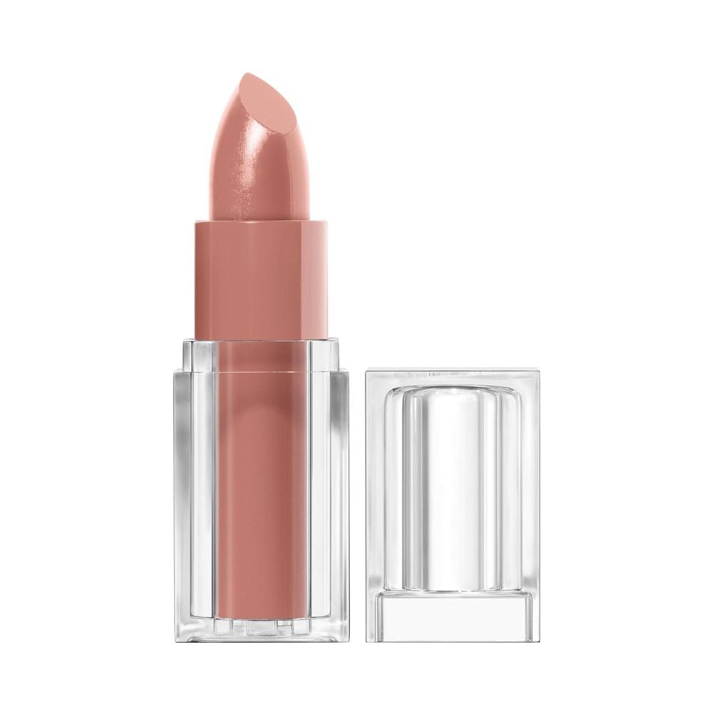 imageCoverGirl Clean Lip Color Snow Blanket Satin Finish Squalane Avocado amp Aloe CarmineFree NonDrying 012ozSnow Blanket