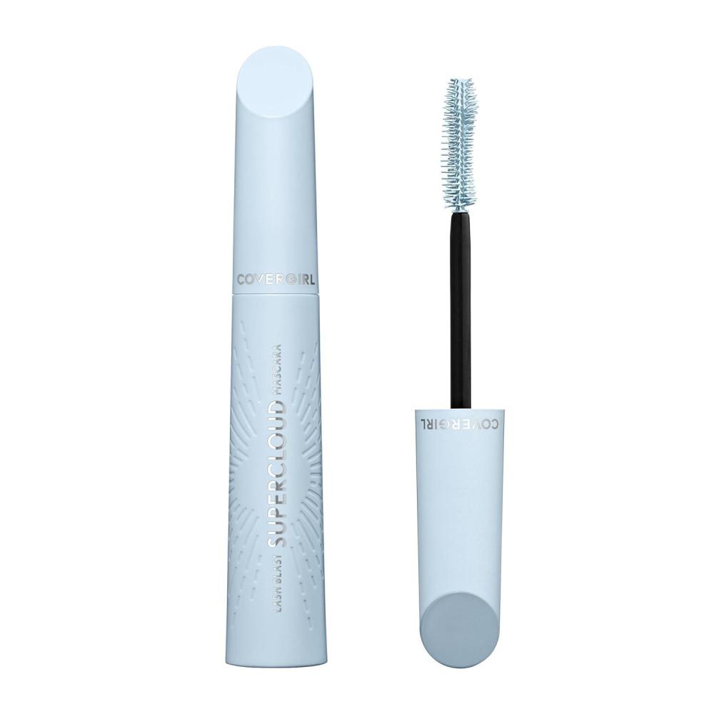 imageCoverGirl Lash Blast Supercloud 800 Super Black Mascara LongLasting No Clump or Smudge Doesnt Flake Vegan 033oz805 Black