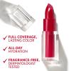 CoverGirl Clean Lip Color, Snow Blanket, Satin Finish, Squalane, Avocado & Aloe, Carmine-Free, Non-Drying, 0.12oz(Adorned)