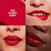 CoverGirl Clean Lip Color, Snow Blanket, Satin Finish, Squalane, Avocado & Aloe, Carmine-Free, Non-Drying, 0.12oz(Iconic Ruby)