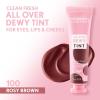 Covergirl Clean Fresh Dewy Tint 200 Toasty Nude, 3-in-1 Tint, Blendable Color For Eyes, Lips & Cheeks, 0.33 fl oz (Pack of 1)(100 Rosy Brown)